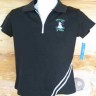 Black with White Trim Short Sleeve-MEDIUM