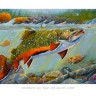 2010 Minnesota Trout Stamp Print